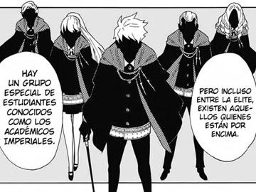 Siluetas de los Académicos Imperiales de Spy X Family