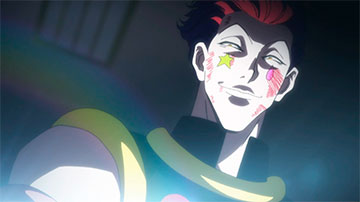 Hisoka Alucinando con Machi