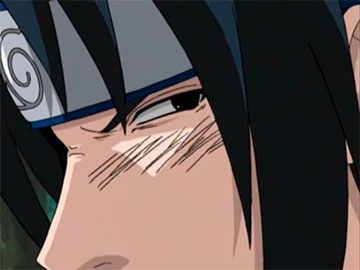 Sasuke Mirando Muy Mal a Sakura