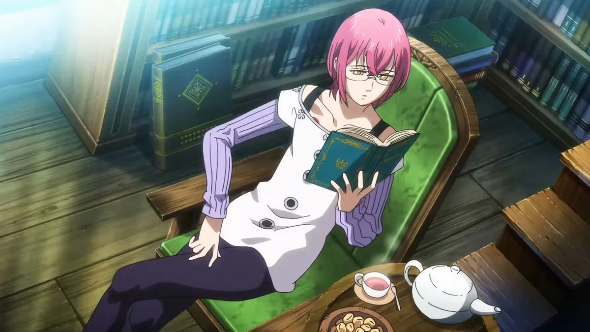 Gother leyendo un libro