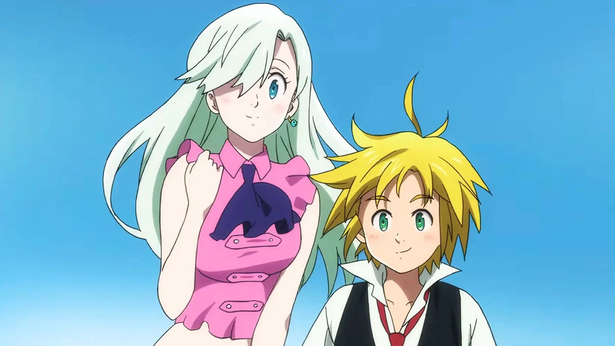 Meliodas y Elizabeth juntos y felices en Nanatsu no Taizai